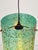 Polyester Green Sugar Tube Pendant Lamp, 1960s For Sale - Image 10 of 11