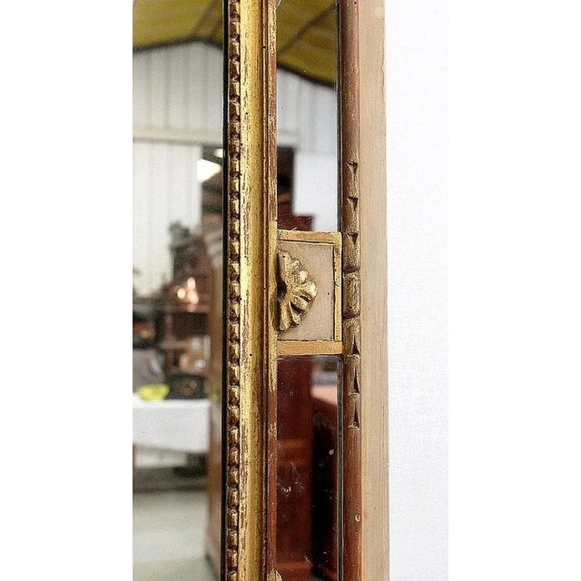 Gold Rectangular Mirror, 20th-Century For Sale - Image 8 of 17