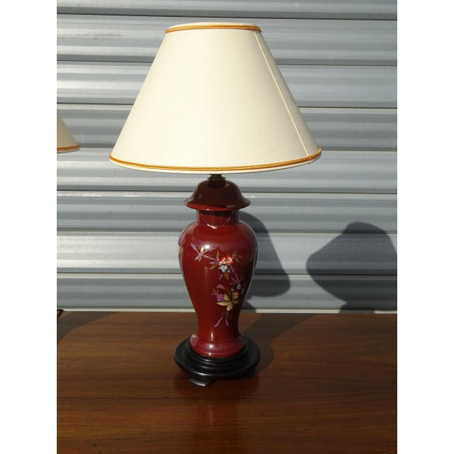 Limoges Porcelain Bedside Lamps, 1970s, Set of 2 For Sale - Image 18 of 18