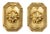 Earrings in 19.2k Gold, Set of 2 For Sale