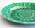 Mid 19th Century 19th Century English Wedgwood Majolica Green Sunflower Plate For Sale - Image 5 of 8