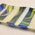 Contemporary Vintage Fused Rectangular Wavy Striped Art Glass Plate Tray For Sale - Image 3 of 12