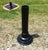 Antique Round Oak Top Pub Table or Game Table With Cast Iron Column Base For Sale - Image 10 of 17