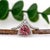 2020s 1.7cts Pink Tourmaline and Earth Mined Diamonds Ring in 14k Solid White Gold For Sale - Image 5 of 8