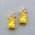 Natural Sapphire Diamond Earrings 14k Gold 1.74 TCW Certified For Sale - Image 9 of 18