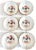 1970s Vintage Arita Fine China Imari Porcelain Bowls With Gold Trim, Set of 6 For Sale - Image 5 of 13
