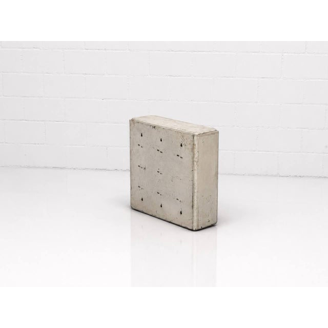 Vintage French Metal Medicine Cabinet, 1940s For Sale - Image 11 of 13