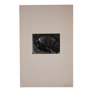 1960s Edmund Teske Abstract Black and White Photograph For Sale