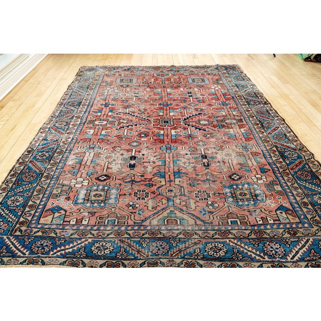 Traditional 19th Century Serapi Heriz For Sale - Image 3 of 12