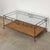 Wood 1950s French Wicker and Glass Coffee Table For Sale - Image 7 of 18