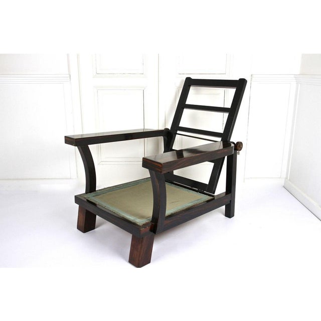 20th Century Art Deco Sitzmaschine Armchair by Fritz Gross, 1935 For Sale - Image 3 of 15