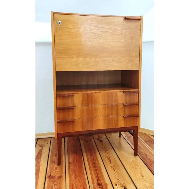 Secretaire attributed to Frantisek Mezulanik for Up Závody, Former Czechoslovakia, 1960s For Sale - Image 12 of 12