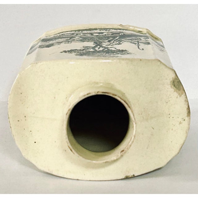 18th C. English Transfer Ware Tea Caddy For Sale In San Francisco - Image 6 of 8