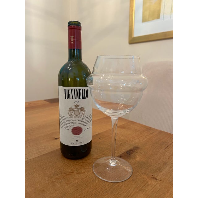 The Wonder Chalice/ La Calice Meraviglia by Donato Lanati of Enosis, Red Wine Tasting Glasses Set of 4 For Sale - Image 10 of 12