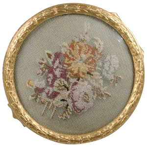 Gilt Petit Point Box