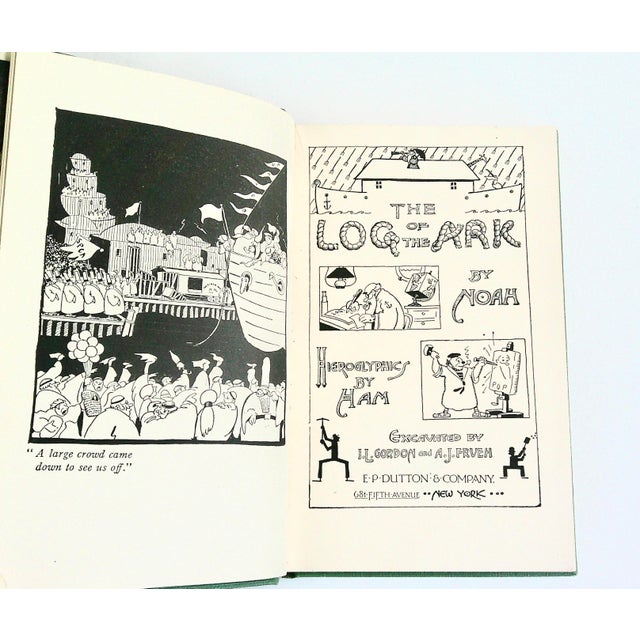 1926 'The Log of the Ark' by Noah For Sale - Image 4 of 7