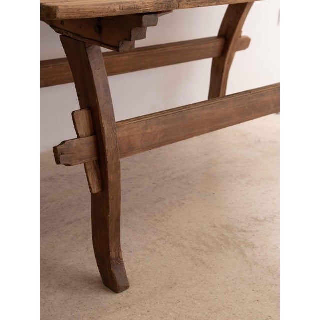Swedish Pine Goat Table For Sale - Image 9 of 12