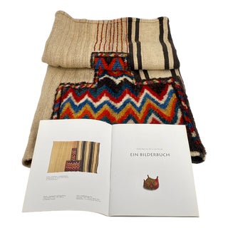 Tacheh Tapestry of Lori-Bakhtiar Tribes, Southwest Middle East, Early 20th Century For Sale