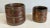 19th Century Anglo Indian Brass Bound Turned Wood Peat Buckets - Set of 2 For Sale - Image 12 of 13