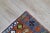 1980s Tribal Blue Handmade Ethnic Kilim For Sale In Sacramento - Image 6 of 8