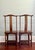 Early 20th Century Early 20th Century Chinese Lamphanger Walnut Chairs, a Pair For Sale - Image 5 of 9