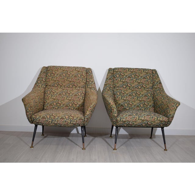 Armchairs by Gigi Radice for Minotti, Italy, 1960s, Set of 2 For Sale - Image 9 of 18
