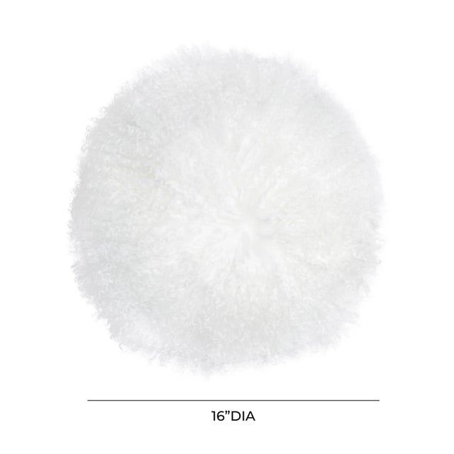 Fabulously plush and superbly cozy, this sheepskin pillow is the perfect accent piece for any decor. Use alone or in pairs...