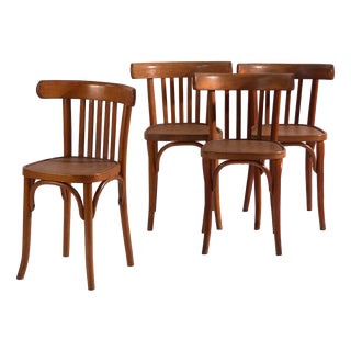 Bentwood Chairs in the style of Thonet, Central Europe, 1930, Set of 4 For Sale