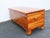 Early 1900s Lane Solid Cedar Hope Chest Blanket Trunk Bench 6586 For Sale - Image 10 of 18