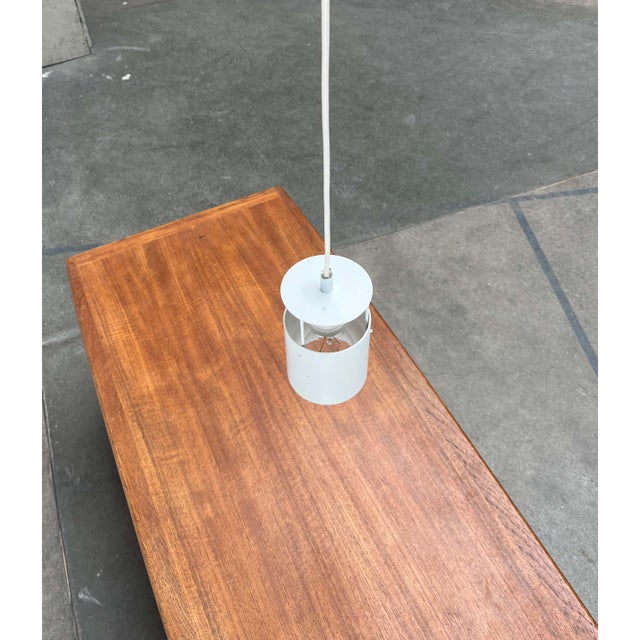 Mid-Century Modern Danish Minimalist Fyrtønden Pendant Lamp by Asger Bay Christiansen for Lys, 1960s For Sale - Image 12 of 18