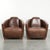 Cowhide Aviator Armchairs in Warm Brown Color, Set of 2 For Sale - Image 14 of 14