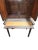Early 1900s Dutch Rosewood Bonheur Du Jour Writing Desk and Mirrored Cabinet For Sale - Image 4 of 7