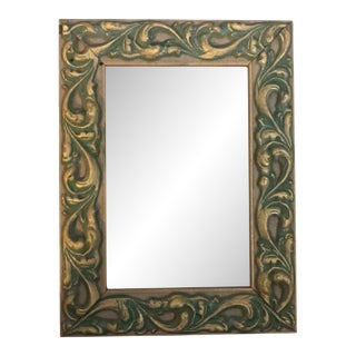 Ornate Vintage Italian Gilded Wooded Frame 5x7 For Sale