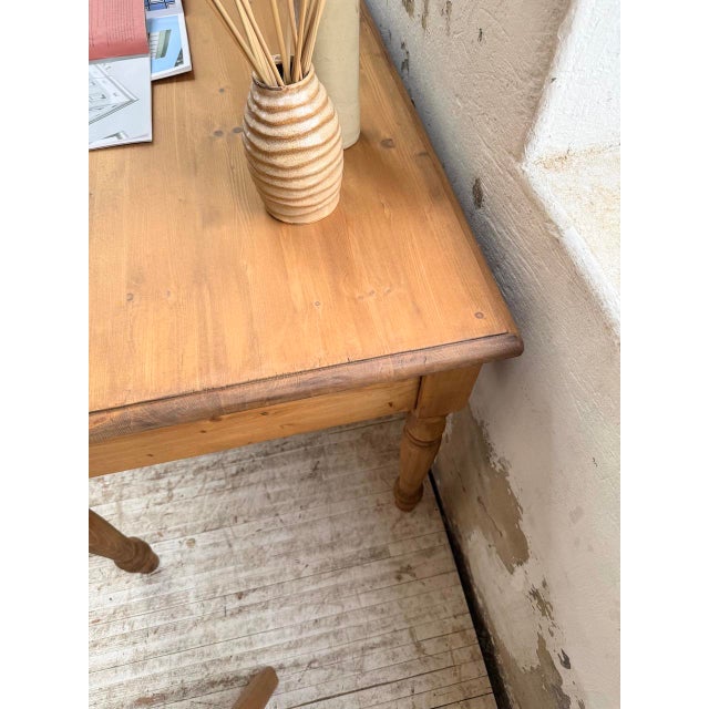 Vintage Desk in Pine, 1960 For Sale - Image 10 of 18