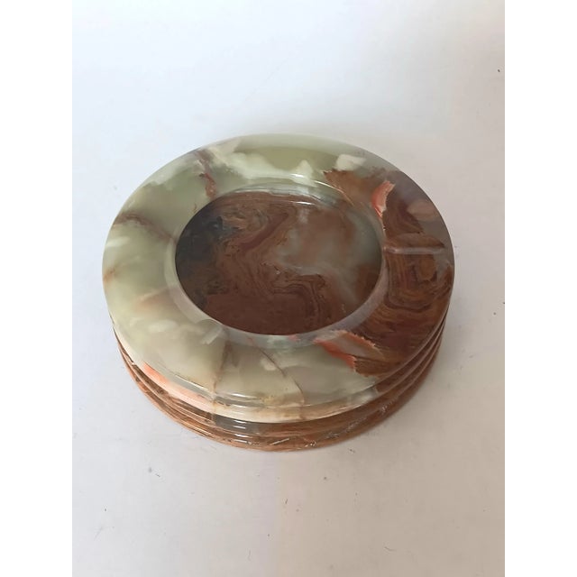 Vintage Onyx Ashtray, 1960s For Sale - Image 4 of 5