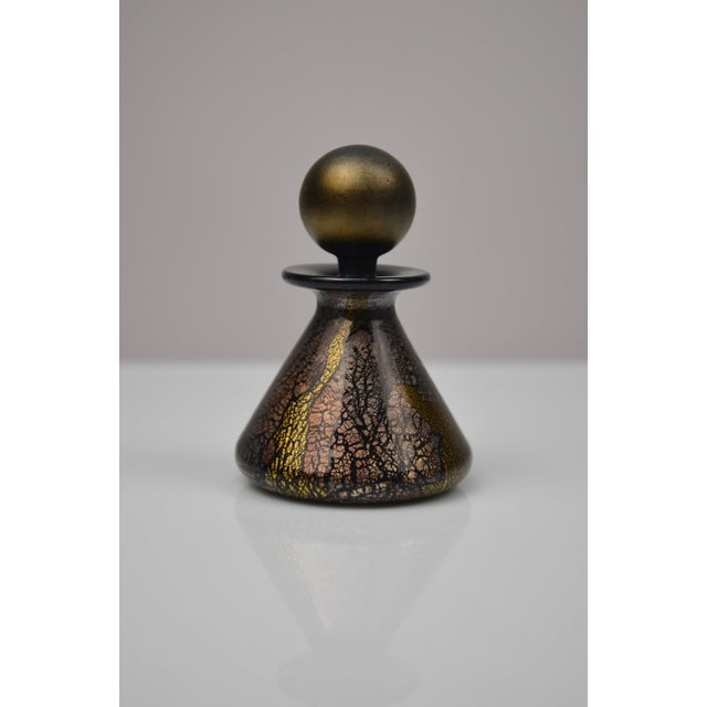 Vintage English Glass Perfume Bottle, 1970s For Sale - Image 4 of 9