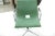 Green EA 108 Swivel Dining Chair with Aluminium Frame by Charles and Ray Eames for Herman Miller / Vitra, 1970s For Sale - Image 8 of 18