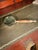 English Vintage Oversized Solid Brass & Turned Wood 11”Library Magnifying Glass Desk Accessory For Sale - Image 3 of 7
