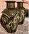 Asian Large Asian Mid-Century Dragon Vases - a Pair For Sale - Image 3 of 9