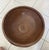 Brown Large Rustic Teak Wood Bowl For Sale - Image 8 of 8