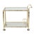 Hollywood Regency Faux Bamboo and Glass Bar Cart by Orsenigo, Italy, 1970s For Sale - Image 12 of 13