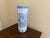 Vintage Chinoiserie Blue & White Porcelain Umbrella Stand With Floral Motif For Sale - Image 4 of 13