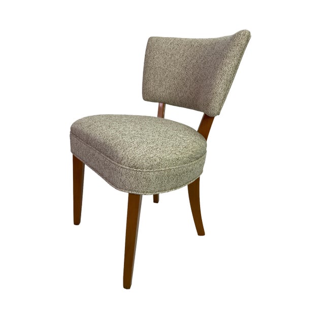 Large Circa 1950s Mid-Century Modern Dining Chair Set — 12 Restored Chairs Including 2 Captain’s Chairs For Sale - Image 12 of 17