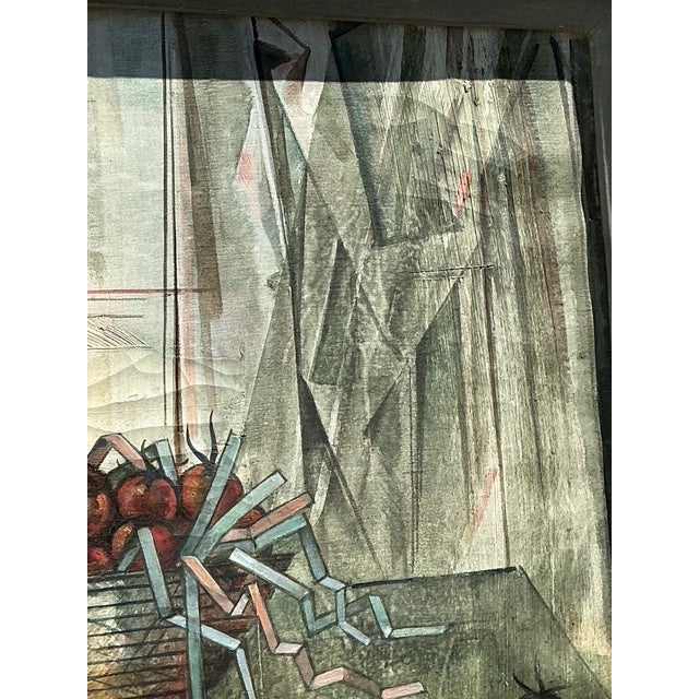 Vintage Original 1969 Still Life Oil on Canvas For Sale - Image 14 of 14