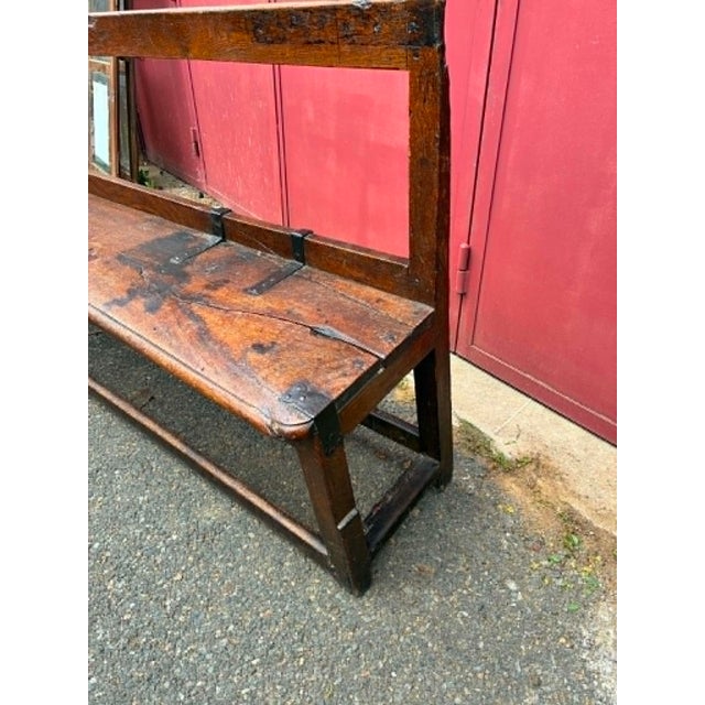 Vintage Rustic Bench, 1930s For Sale - Image 3 of 6