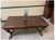 Age: circa 1935 Wood type: solid oak, veneered tabletop Condition: very good, meticulously maintained, and ready-to-use...