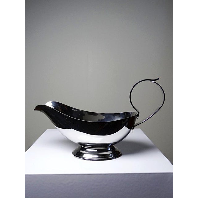 Vintage Stainless Steel Gravy Boat from Rémy Letang, 1960s For Sale - Image 4 of 11