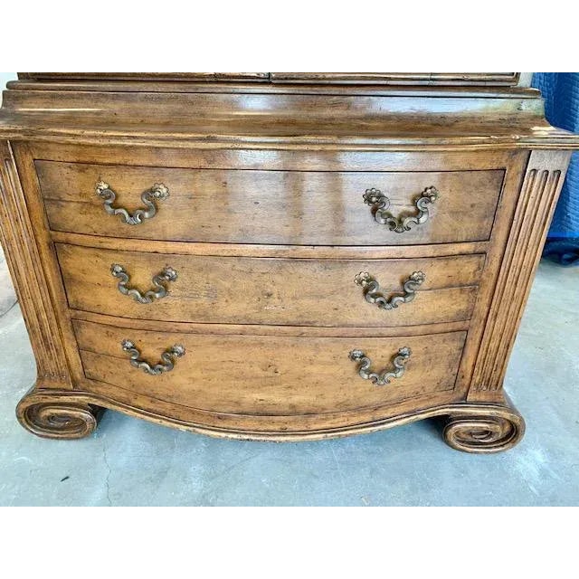Brown Therien Studio Workshop Portugese Walnut Armoire For Sale - Image 8 of 10