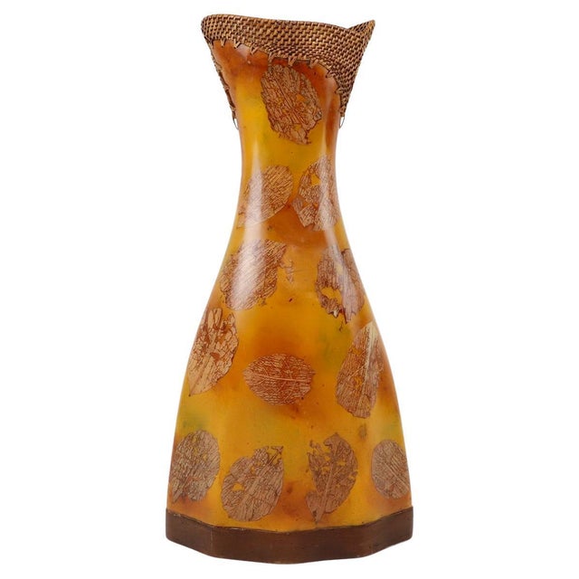 1970s Mid-Century Modern Fiberglass Vase For Sale - Image 6 of 6
