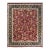 Mogul, One-of-a-Kind Hand-Knotted Area Rug in Red, 8' 3" x 10' 2" For Sale